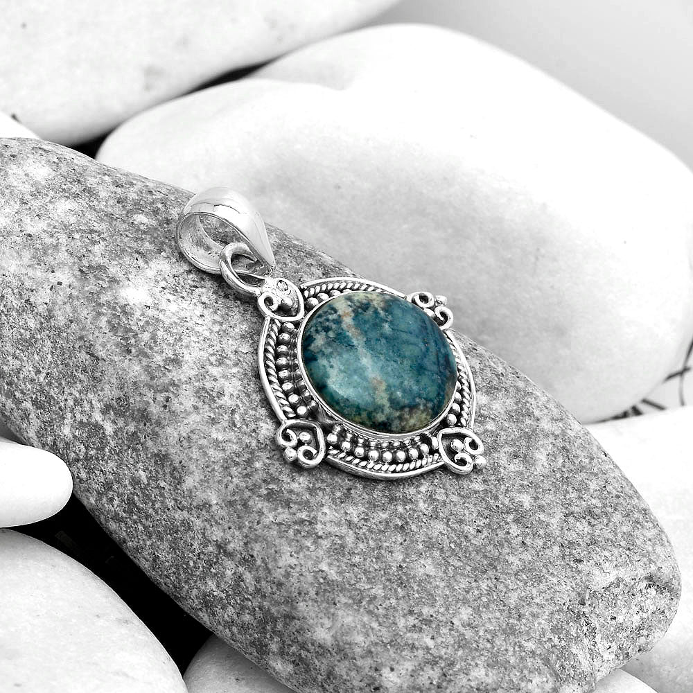 Natural Blue Scheelite - Turkey Pendant P-1040 SDP121035