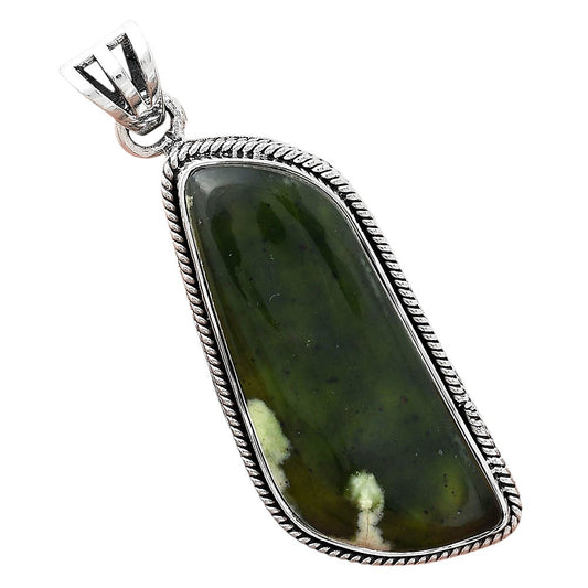 Natural Chrome Chalcedony Pendant P-1056 SDP156207